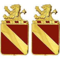 35th Field Artillery Regiment Unit Crest (No Motto)